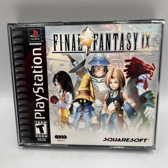 Final Fantasy IX 9 Works! Black Label, No Manual PlayStation 1 PS1 - Picture 1 of 10